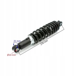 Rear shock absorber ATV Quad 27cm fi 10 black