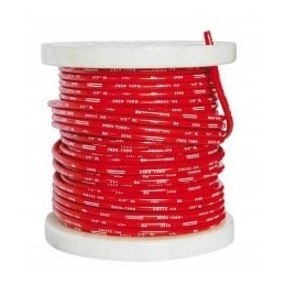 Fren tubo brake cable, red, 1 meter, 1 m section, cut from a roll