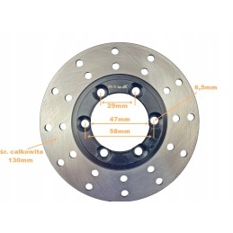 Front brake disc for quad atv bashan 200 250