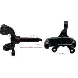 Right steering knuckle quad atv bashan kingway 200 250