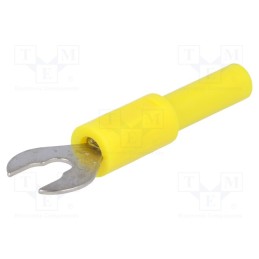 1 pcs x ELECTRO-PJP - ADA3034-J - Fork terminals, banana 4mm socket,fork terminal, 60VDC, 36A