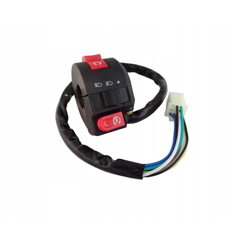 Combination light switch for quad atv 7 9 pin