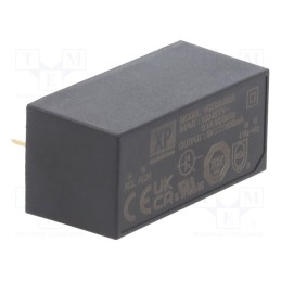 1 pcs x XP POWER - VCE03US05 - Converter: AC/DC, 3W, 85÷264VAC, 5VDC, Iout: 600mA, OUT: 1, 80%, PCB