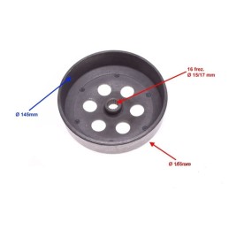 Linhai clutch bell discs on a 14 5 cm belt