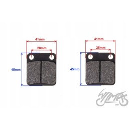 Brake pads quad 150 200 250 bashan kingway