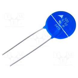 2 pcs x EPCOS - B72220S0131K101 - Varistor: metal-oxide, THT, 130VAC, 170VDC, 205V, 8000A, -40÷105°C