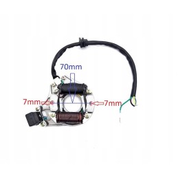 Spark stator atv 110 2 coils 5 cables