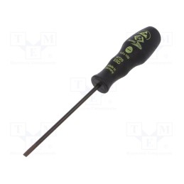 1 pcs x C.K - T4725ESD 41 - Screwdriver, slot, SL 4, ESD, Triton ESD, Blade length: 100mm