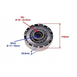 Clutch for ATV 110 125 set