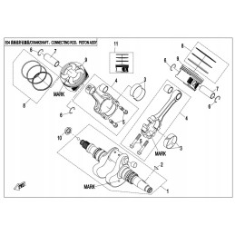 6 piston pin protection cf moto 800 x8