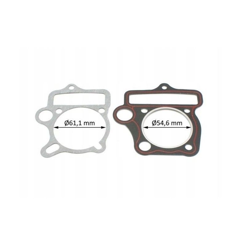 Head cylinder gaskets for quad atv 125cc