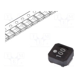 2 pcs x TDK - VLCF4020T-100MR85 - Inductor: ferrite, SMD, 10uH, 1.22A, 185mΩ, ±20%, VLCF
