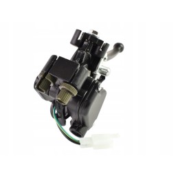 Gas handle with brake lever for 2 cables atv 200