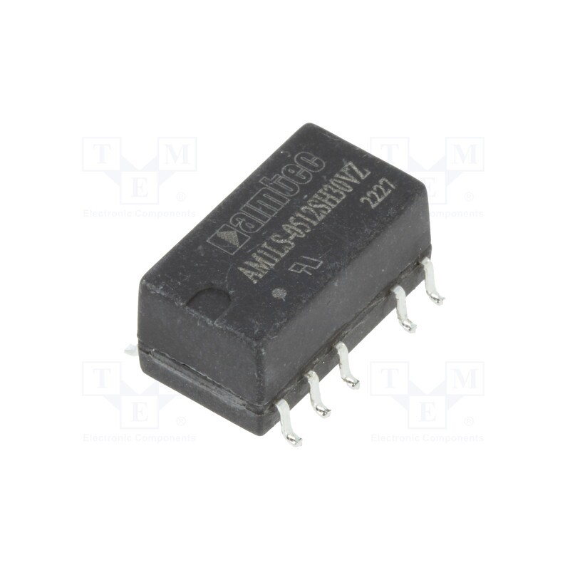1 pcs x AIMTEC - AM1LS-0512SH30VZ - Converter: DC/DC, 1W, Uin: 4.5÷5.5V, Uout: 12VDC, Iout: 80mA, SMD