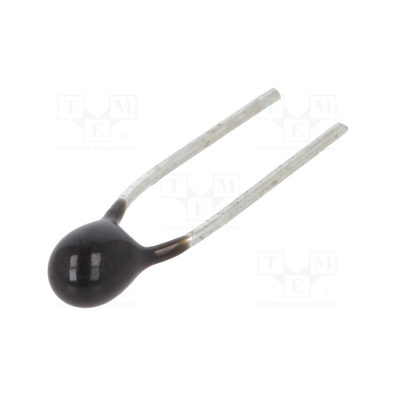 2 pcs x TEWA TEMPERATURE SENSORS - TT7-0.88KC7-1 - NTC thermistor, 880Ω, THT, 3530K, -40÷125°C, ±1%