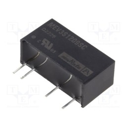 1 pcs x Murata Power Solutions - MEV3S1209SC - Converter: DC/DC, 3W, Uin: 10.8÷13.2V, Uout: 9VDC, Iout: 333mA, SIP
