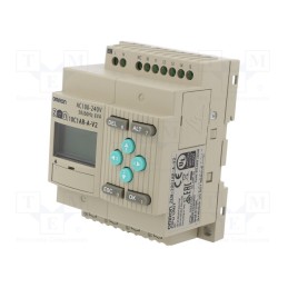 1 pcs x OMRON - ZEN-10C1AR-A-V2 - Programmable relay, IN: 6, OUT: 4, OUT 1: relay, ZEN-10C, IP20