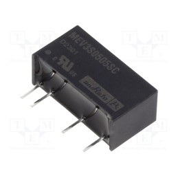 1 pcs x Murata Power Solutions - MEV3S0505SC - Converter: DC/DC, 3W, Uin: 4.5÷5.5V, Uout: 5VDC, Iout: 600mA, SIP