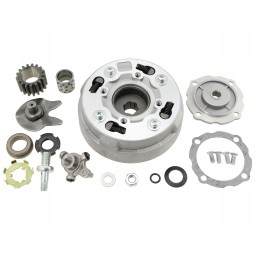 Clutch half automatic discs basket atv quad bombardier barton kxd 110 125