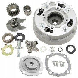 Clutch half automatic discs basket atv quad bombardier fourcraft kxd 110 125