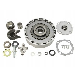 Clutch half automatic discs basket atv quad bombardier fourcraft kxd 110 125