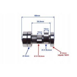 Atv 70 90 110 king romet kinroad camshaft