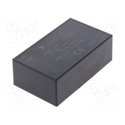 1 pcs x AIMTEC - AMEL60-15SJZ - Converter: AC/DC, 60W, 85÷264VAC, Usup: 100÷370VDC, Uout: 15VDC