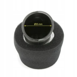 Air filter cone 35mm category ATV sponge