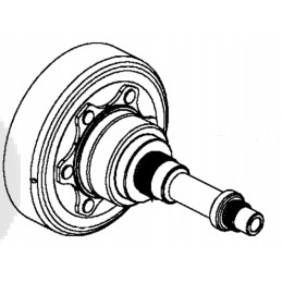 Clutch drum with roller Kymco MXU UXV 700