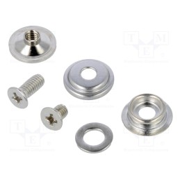 1 set x STATICTEC - STW1730 - Universal press stud, ESD, Application: designed for ESD mats