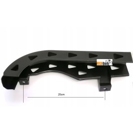 Chain cover for quad fourcraft 250 swing arm