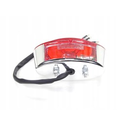 Oval rear lamp ATV 200 Bashan Nevada chrome ml
