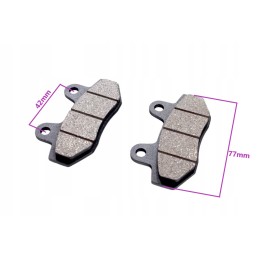 Brake pads rear cross 110 125cc