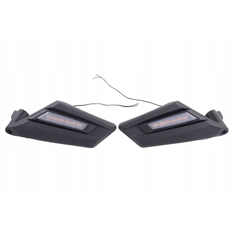 Can am rearview mirrors with turn signals, set