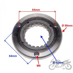 Bendix starter clutch quad 200 250 bashan