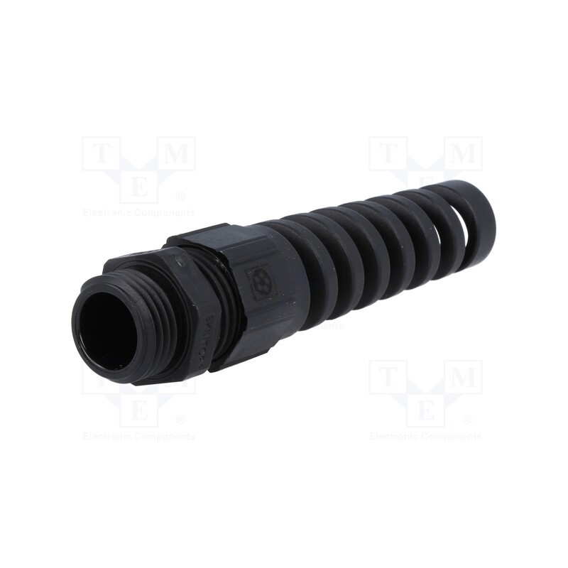 1 pcs x LAPP - 53111710 - Cable gland, with strain relief, M16, 1.5, IP68, polyamide, black