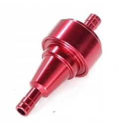 Pocket tuning fuel filter, red, 6mm