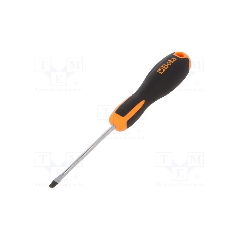 1 pcs x BETA - 12011018 - Screwdriver, slot, 3,5x0,6mm, EVOX, Blade length: 75mm