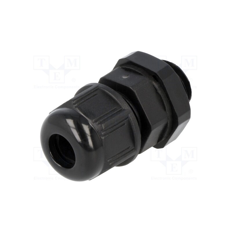 1 pcs x MOLEX - 93600-0341 7000.7821.6 - Cable gland, M12, 1.5, IP68, polyamide, black, UL94V-2, GWconnect