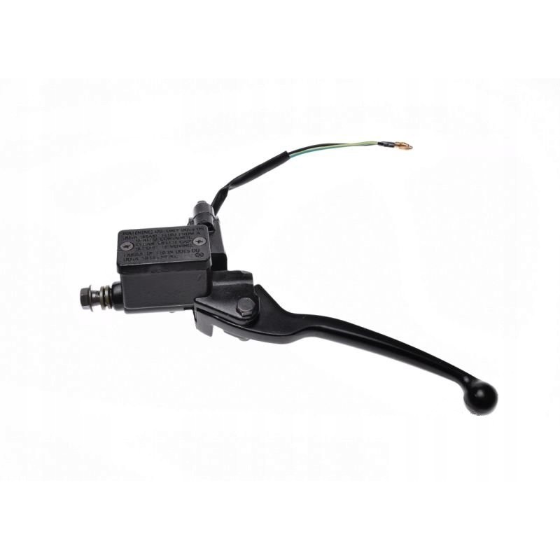 Left hand brake pump for atv