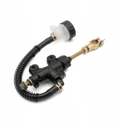 Foot brake pump with reservoir atv cross