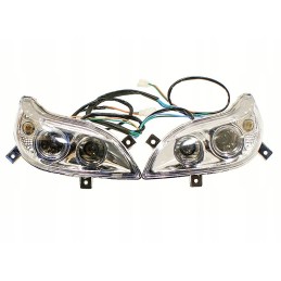Lamp front lamps quad atv 2 pcs set