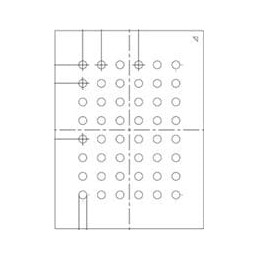 1 pcs : MB85R8M1TABGL-G-JAE1 - F-RAM 8Mbit FRAM (1M x8) parallel interface - FBGA48 tray