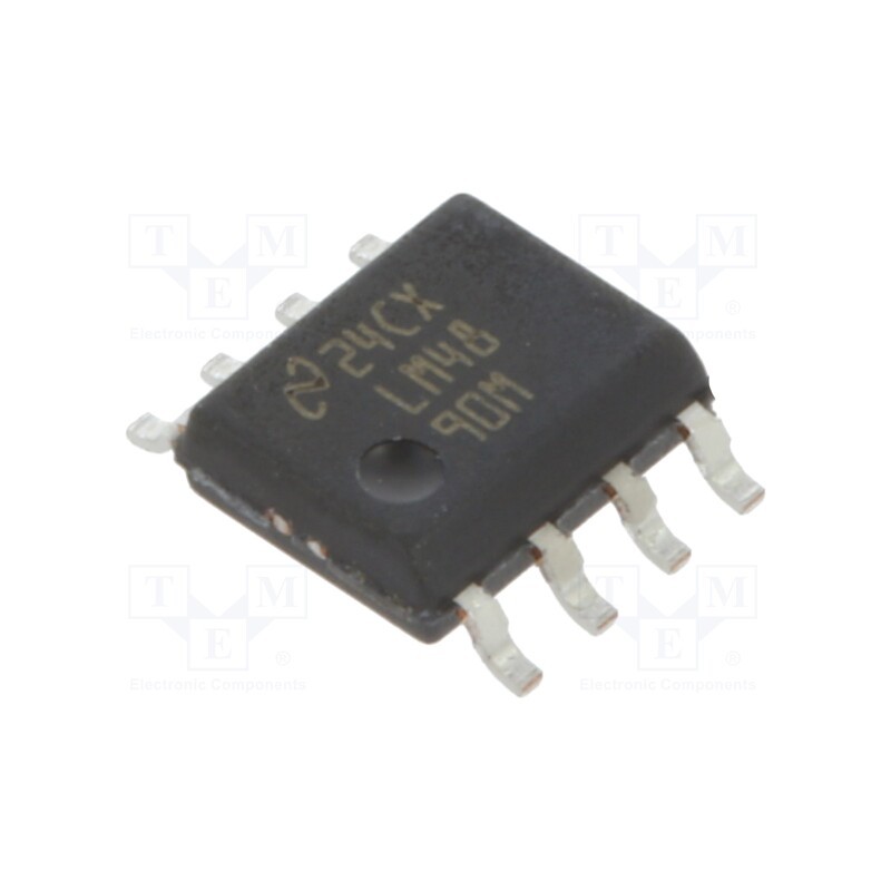 1 pcs x TEXAS INSTRUMENTS - LM4890MX/NOPB - IC: audio amplifier, Pout: 1W, 2.2÷5.5VDC, Amp.class: AB, SO8, 8Ω