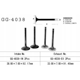 Vesrah exhaust valve kawasaki klx 650 cr 93 96