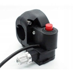 Gas body with pocket bike starter switch