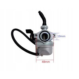 Pz19 carburetor 110 125cc 4t p 15mm lever choke