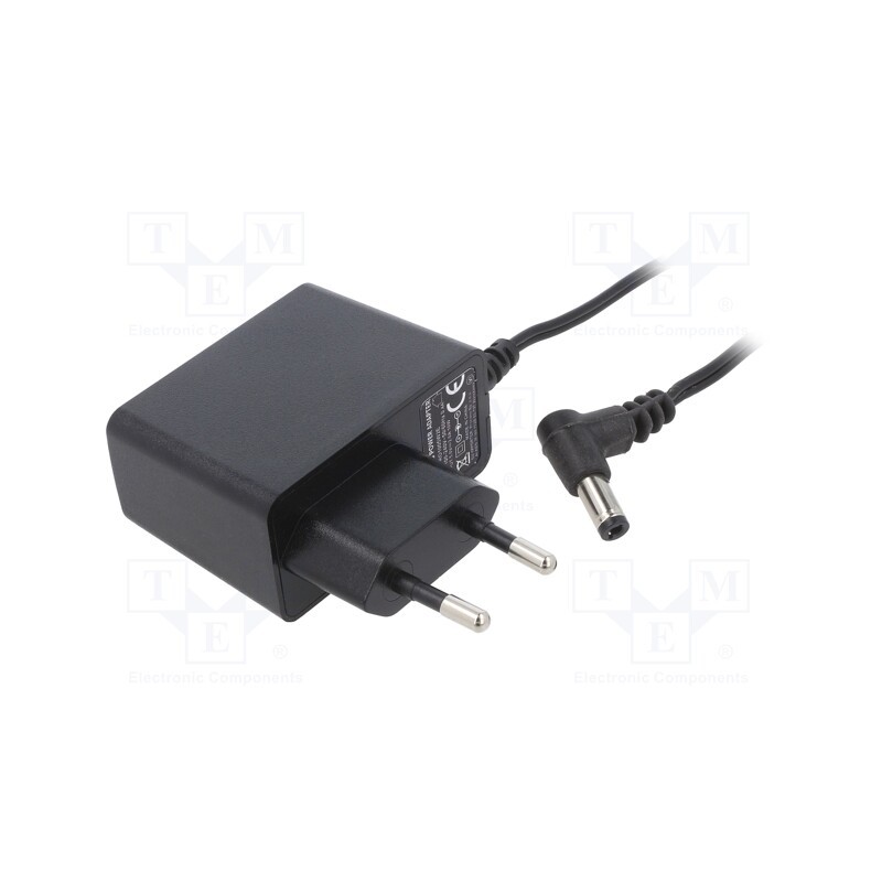 1 pcs x ESPE - PRO1005W2E-2555L - Power supply: switched-mode, plug, 5VDC, 2A, 10W, Plug: EU, 79%