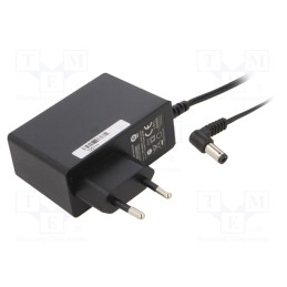 1 pcs x POS - POSC12200A-2555L - Power supply: switched-mode, plug, 12VDC, 2A, 24W, Plug: EU, 86.2%
