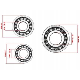 ATV 110 cc engine bearings set horizontal engine with